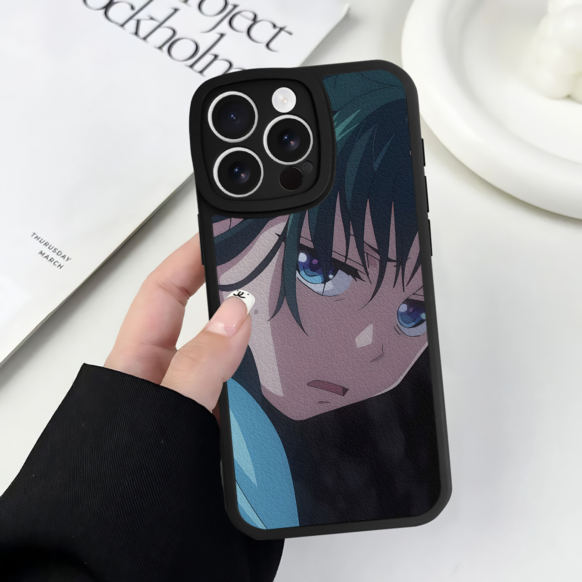 薬屋のひとりごと The Apothecary Diaries 【iPhone 16シリーズ対応】シリコンスマホケース（レザー調） 材質：シリコン